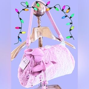 Anthony Luciano Pink Rabbit  Fur Bag